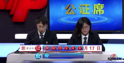 第2019008期双色球开奖现场截图图片