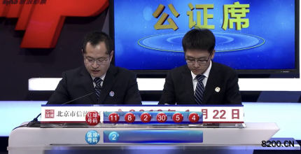 第2019010期双色球开奖现场截图图片