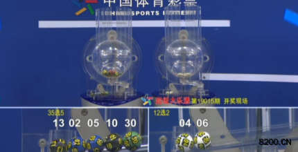 第2019015期大乐透开奖现场截图图片