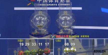 第2019024期大乐透开奖现场截图图片