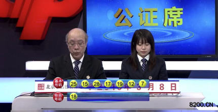 第2019026期七乐彩开奖现场截图图片