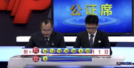 第2019036期七乐彩开奖现场截图图片