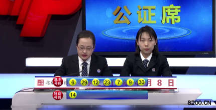 第2019039期七乐彩开奖现场截图图片