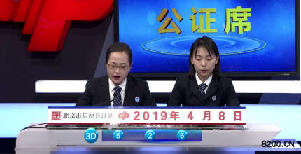 第2019091期福彩3D开奖现场截图图片