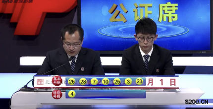 第2019049期七乐彩开奖现场截图图片