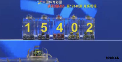 第2019140期排列3开奖现场截图图片