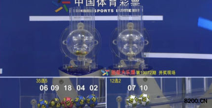 第2019072期大乐透开奖现场截图图片