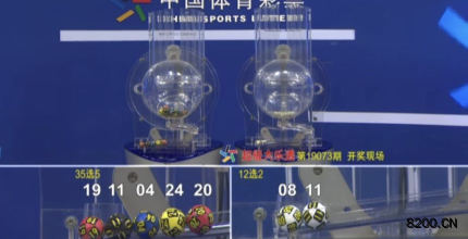 第2019073期大乐透开奖现场截图图片