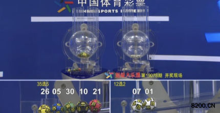 第2019078期大乐透开奖现场截图图片