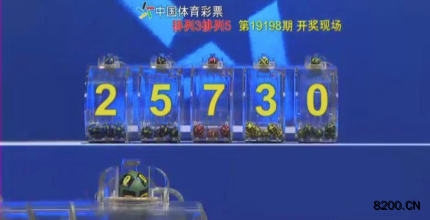 第2019198期排列3开奖现场截图图片