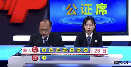 第2019086期七乐彩开奖现场截图图片