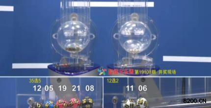 第2019100期大乐透开奖现场截图图片