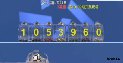 第2019102期七星彩开奖现场截图图片