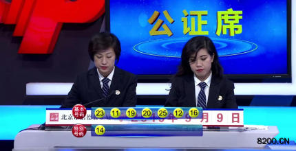第2019105期七乐彩开奖现场截图图片