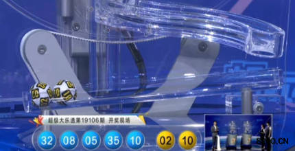 第2019106期大乐透开奖现场截图图片
