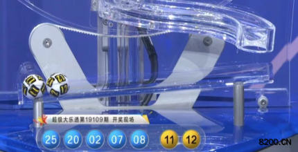 第2019109期大乐透开奖现场截图图片