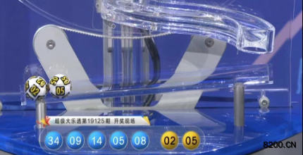 第2019125期大乐透开奖现场截图图片