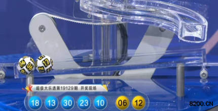 第2019129期大乐透开奖现场截图图片