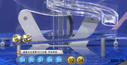 第2019138期大乐透开奖现场截图图片