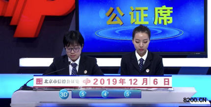 第2019326期福彩3D开奖现场截图图片