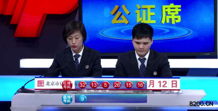 第2019143期双色球开奖现场截图图片