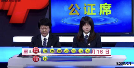 第2019144期七乐彩开奖现场截图图片