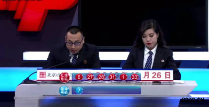 第2019149期双色球开奖现场截图图片