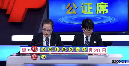 第2020009期七乐彩开奖现场截图图片