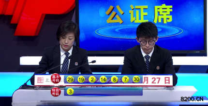 第2020017期七乐彩开奖现场截图图片