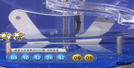 第2020020期大乐透开奖现场截图图片