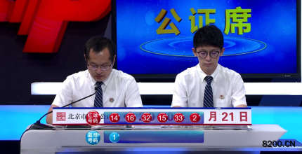 第2020053期双色球开奖现场截图图片