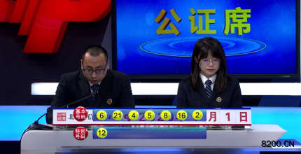 第2020058期七乐彩开奖现场截图图片