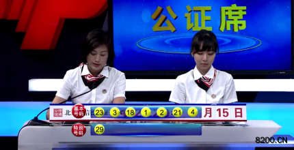 第2020064期七乐彩开奖现场截图图片