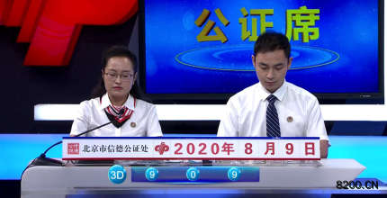 第2020173期福彩3D开奖现场截图图片