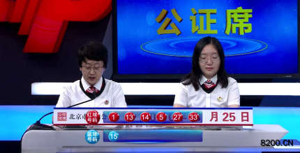 第2020081期双色球开奖现场截图图片