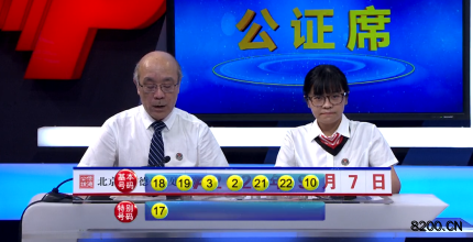 第2020087期七乐彩开奖现场截图图片