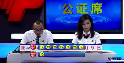 第2020088期七乐彩开奖现场截图图片