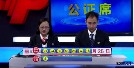 第2020095期七乐彩开奖现场截图图片