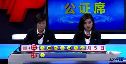 第2020098期七乐彩开奖现场截图图片
