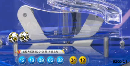 第2020105期大乐透开奖现场截图图片