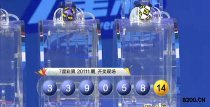 第2020111期七星彩开奖现场截图图片