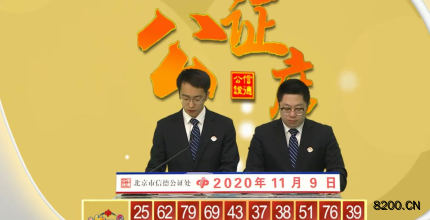 第2020013期快乐8开奖现场截图图片