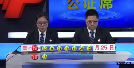 第2020120期七乐彩开奖现场截图图片