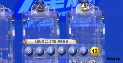 第2020127期七星彩开奖现场截图图片