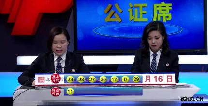 第2020129期七乐彩开奖现场截图图片