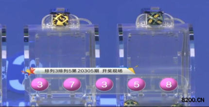 第2020305期排列3开奖现场截图图片