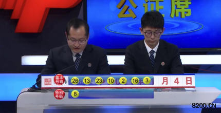 第2021002期七乐彩开奖现场截图图片