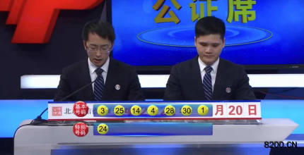 第2021009期七乐彩开奖现场截图图片