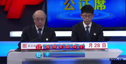 第2021012期双色球开奖现场截图图片