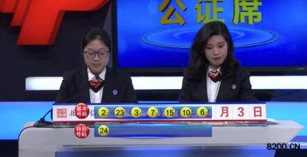 第2021015期七乐彩开奖现场截图图片